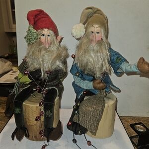 R.A. Georgetti Norwegian Elf Folklore 2 Dolls